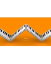 Midiplus foldable piano 88鍵 便攜 折疊充電款手捲琴 Midiplus foldable piano 88鍵 便攜 折疊充電款手捲琴